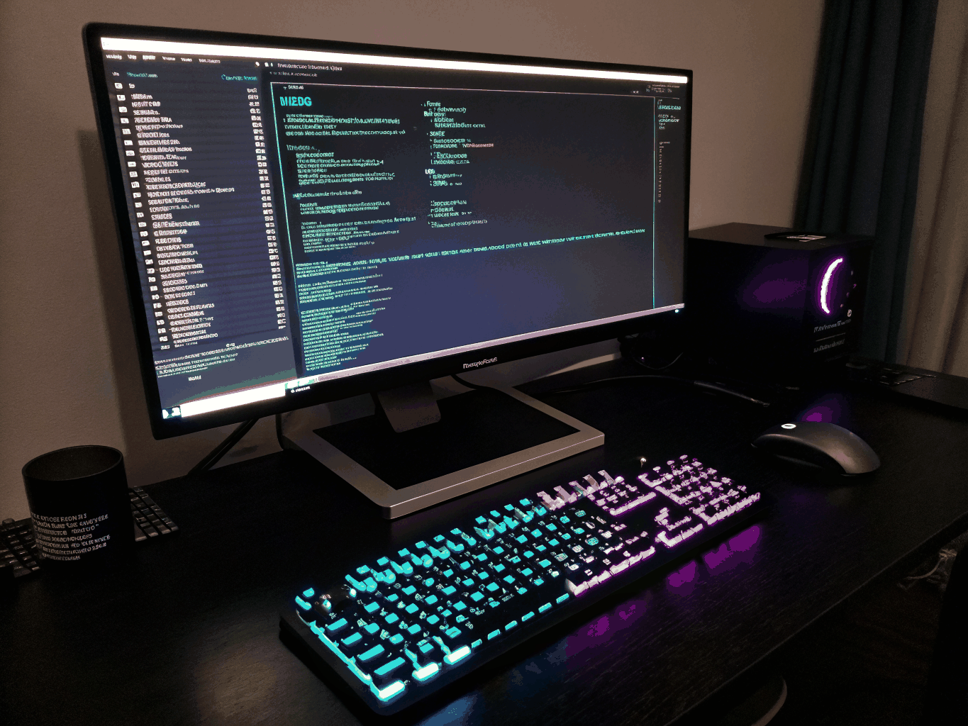Secure terminal with code execution