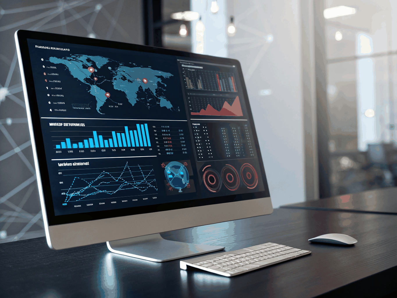 Cybersecurity threat intelligence dashboard and data analysis