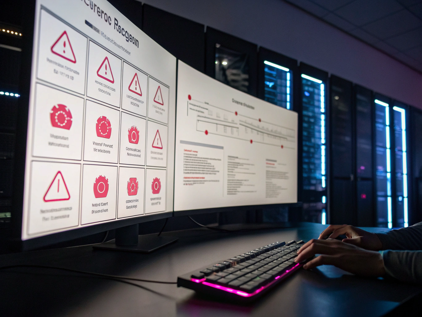 Federal cybersecurity threat monitoring dashboard