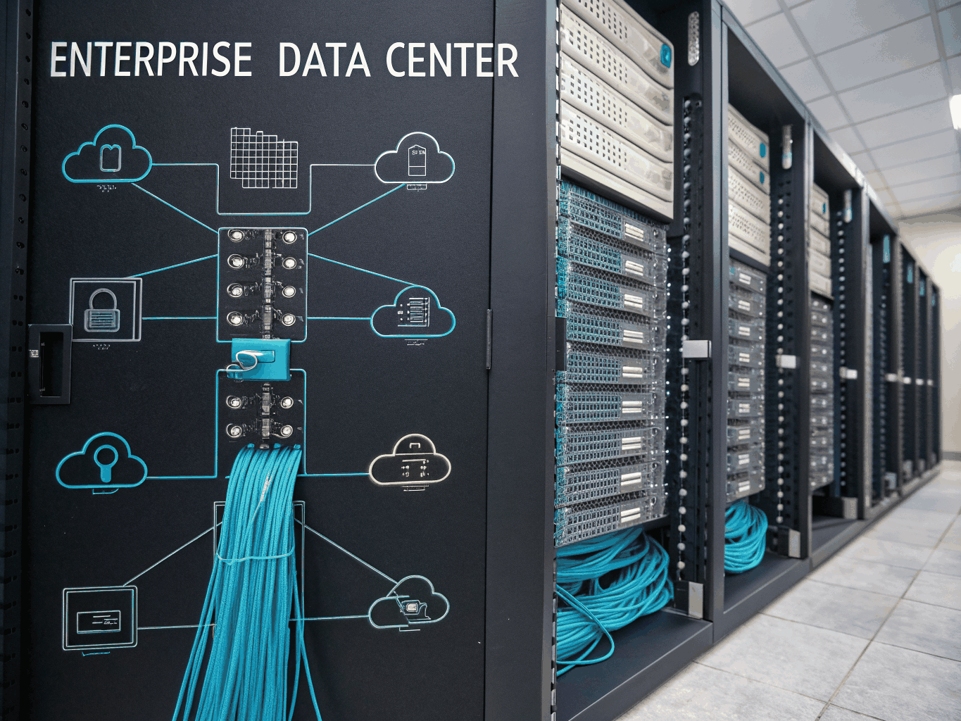 Digital blueprint of secure network architecture