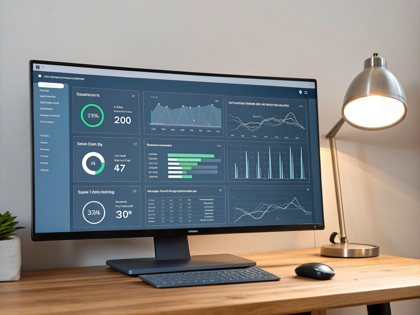 Cybersecurity professional analyzing vulnerability assessment data